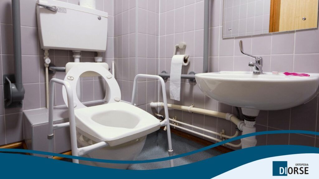 Cuarto de baño adaptado para personas con movilidad reducida